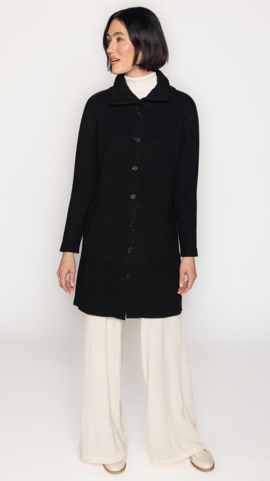 A-Shape Knitted Coat